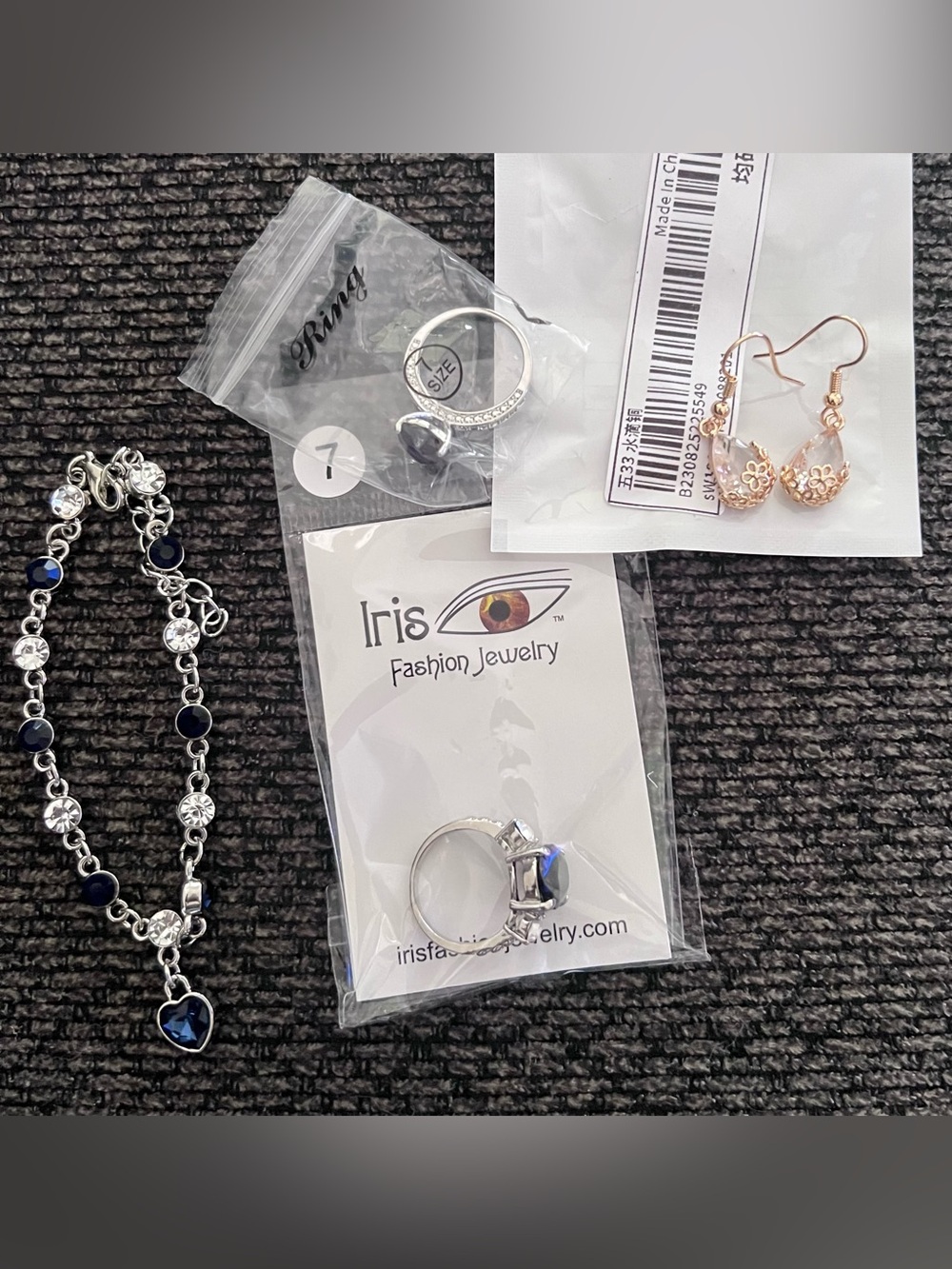 Iris Fashion Jewelry Set